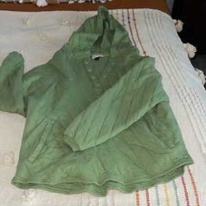 Thick green sweatshirt